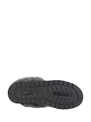 Skechers Grey Keepsakes Ice Angel Mule Slippers - Image 4 of 4