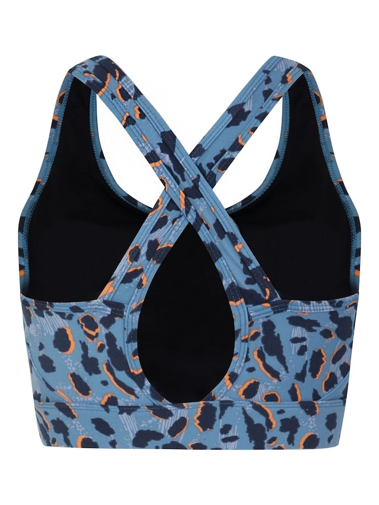 Dare 2b Blue Swift II Sports Bra - Image 8 of 8