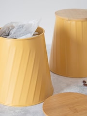 Kitchencraft Yellow 3 Pieces Storage Canisters - Image 5 of 5