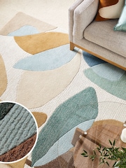 Green Leaf Rug - Image 1 of 7