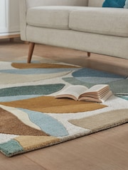 Green Leaf Rug - Image 2 of 7