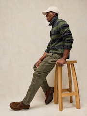 Khaki Zeleno - White Stuff Kimber Pantalone od kordura - Slika 4 od 6