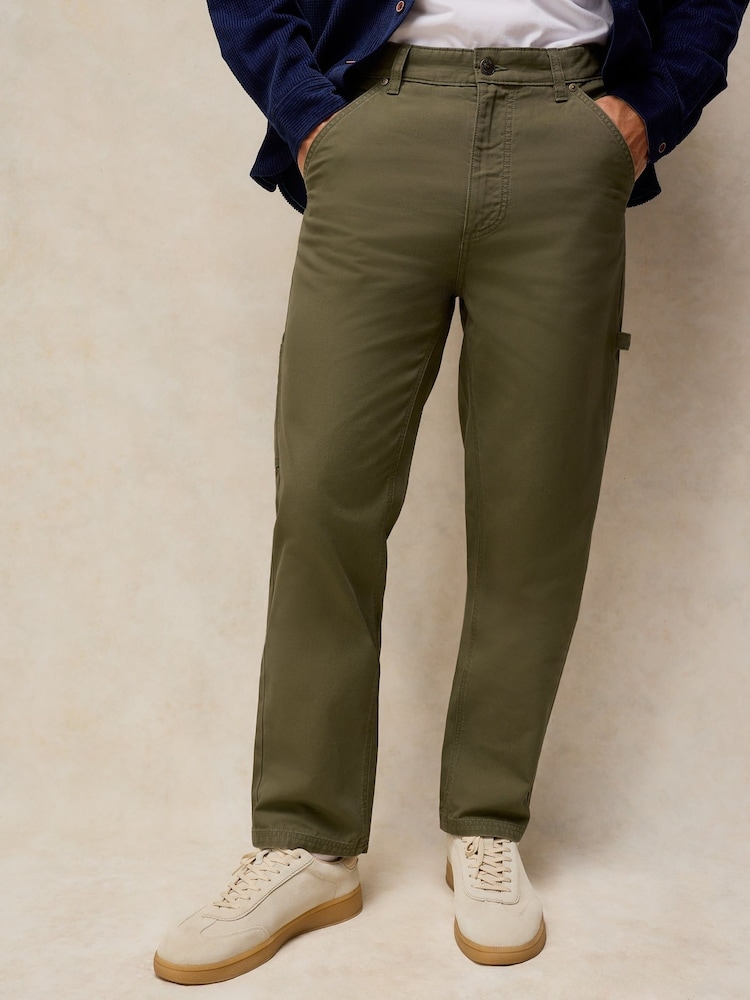 White Stuff Green Cowes Carpenter Trousers - Image 1 of 6