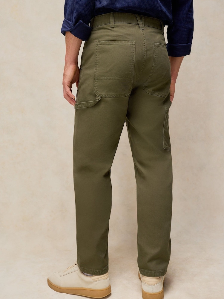 White Stuff Green Cowes Carpenter Trousers - Image 2 of 6