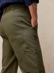 White Stuff Green Cowes Carpenter Trousers - Image 4 of 6