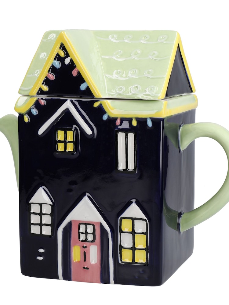 إبريق شاي بيت من مجموعة The Nutcracker من Kitchencraft - صورة 2 من 2 إبريق شاي بيت من مجموعة The Nutcracker من Kitchencraft - صورة 2 من 2