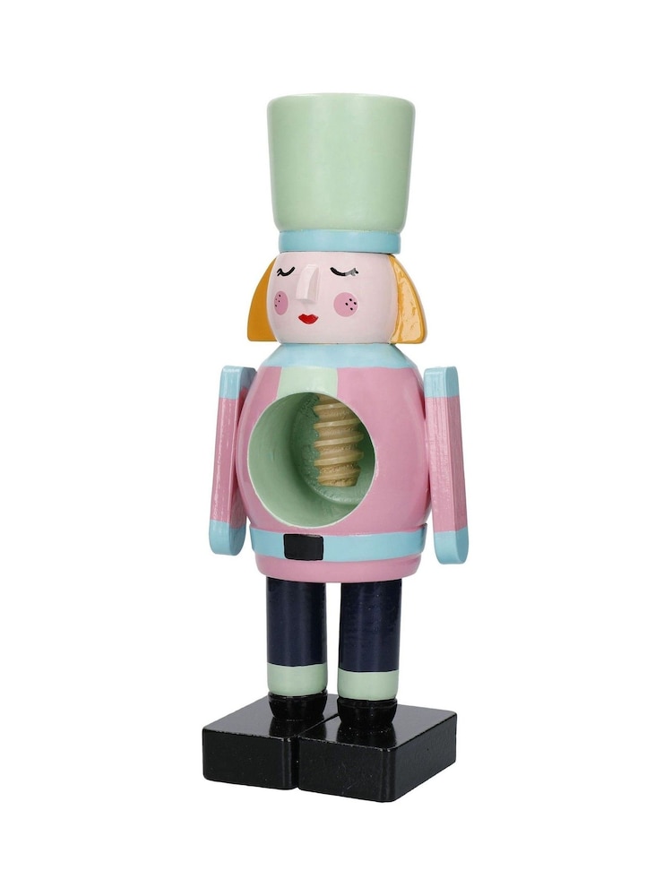 Kitchencraft Pink The Nutcracker Collection Wooden Nutcracker - Image 3 of 3