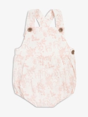 The Little Tailor Baby Woven 100% Cotton Rompersuit - Image 1 of 5