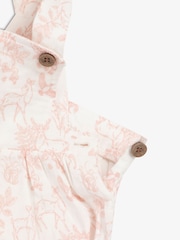 The Little Tailor Baby Woven 100% Cotton Rompersuit - Image 4 of 5
