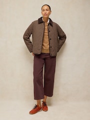 White Stuff Brown Arden Reversible Jacket - Image 1 of 7