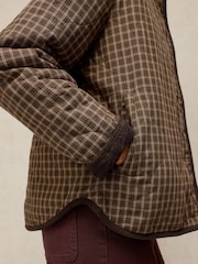 White Stuff Brown Arden Reversible Jacket - Image 4 of 7