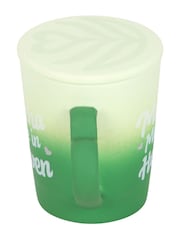 Something Different Green Matcha Made in Heaven Mug with Coaster Lid - Image 4 of 5