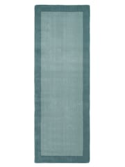 Origin Rug Collection. Duck Egg Blue Runner - Image 2 of 4