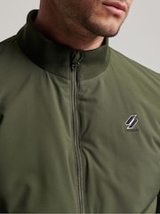 Superdry Green Training Harrington Jacket - Image 3 of 5