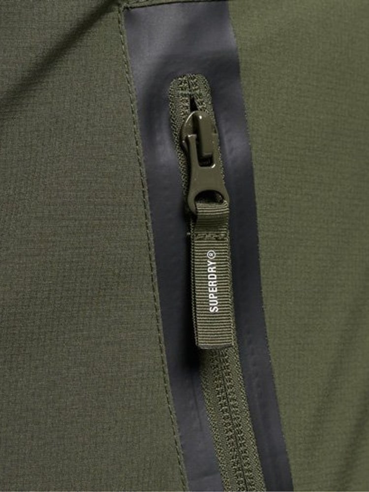 Superdry Green Training Harrington Jacket - Image 5 of 5