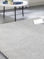 My Lux Silver Washable Rug - Image 1 of 4