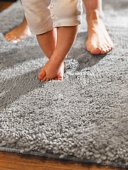 My Lux Silver Washable Rug - Image 2 of 4