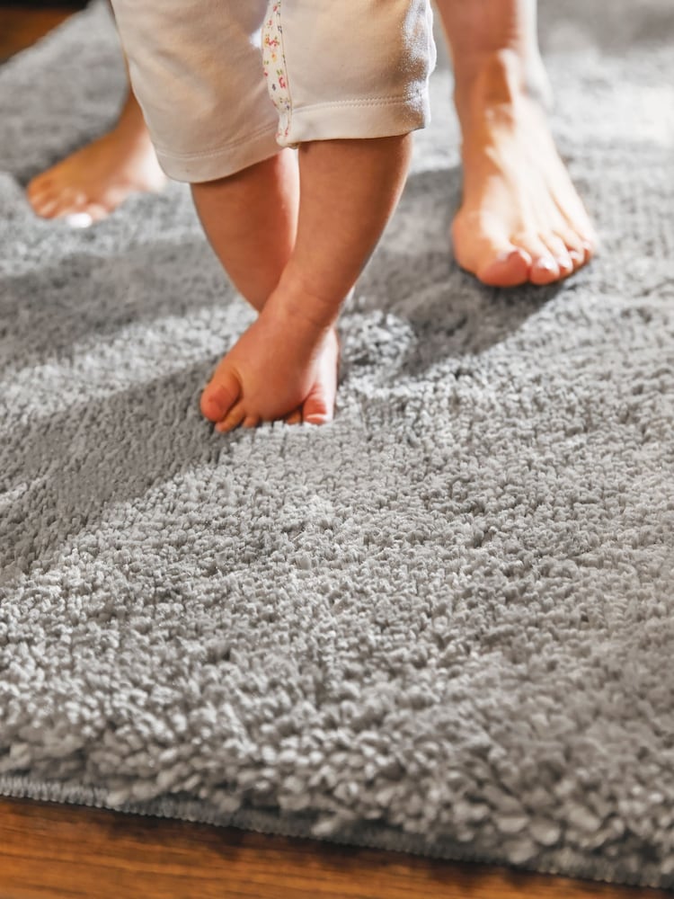 My Lux Silver Washable Rug - Image 2 of 4