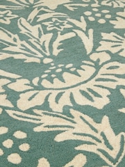 Origin Rug Collection. Soft Teal Green Heritage 2 Rug - Image 2 of 4