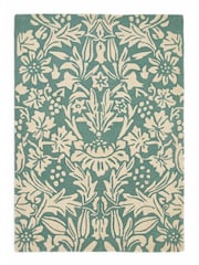 Origin Rug Collection. Soft Teal Green Heritage 2 Rug - Image 4 of 4