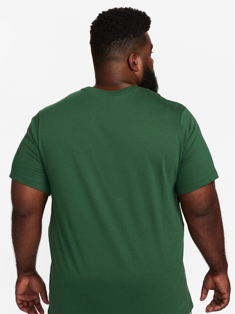 Nike Dark Green Club T-Shirt - Image 6 of 8