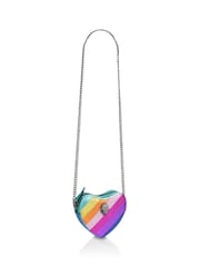 Kurt Geiger London Pink Kensington Heart Cross Body Bag - Image 2 of 5