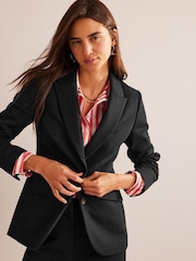 Boden Black The Marylebone Jersey Blazer - Image 1 of 6