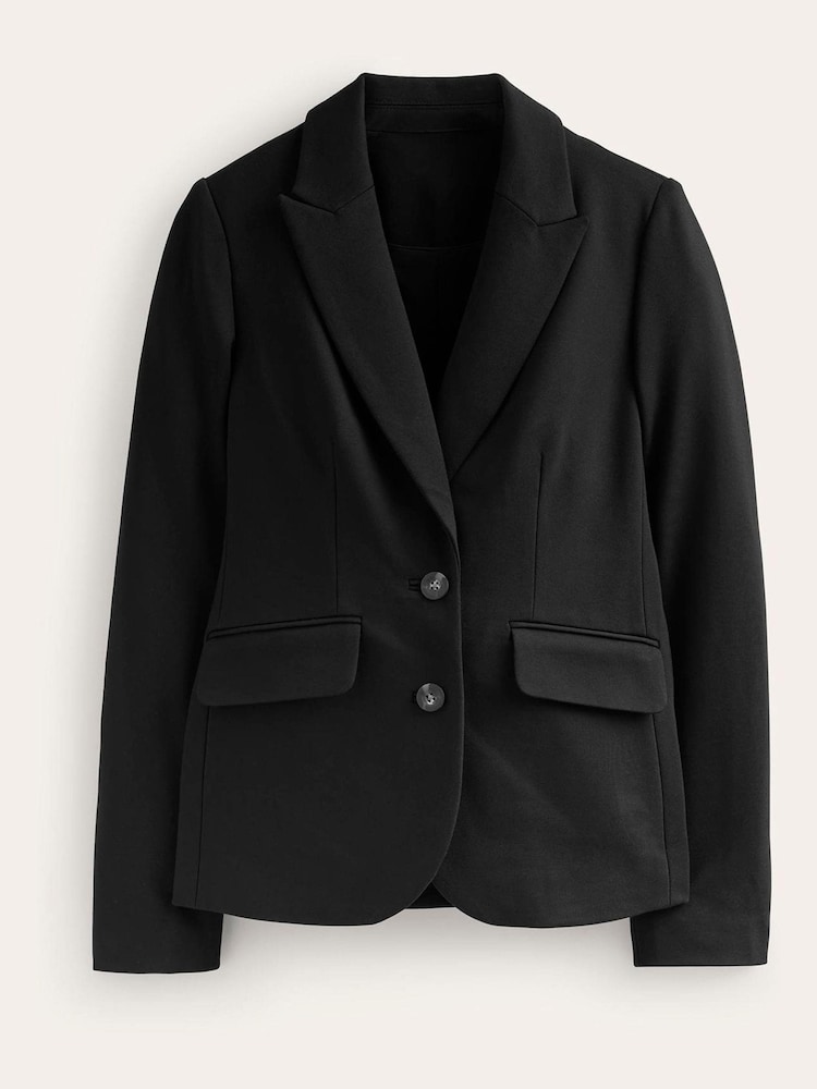 Boden Black The Marylebone Jersey Blazer - Image 6 of 6