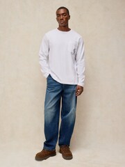 White Stuff Horsham Long Sleeve Graphic T-Shirt - Изображение 1 6