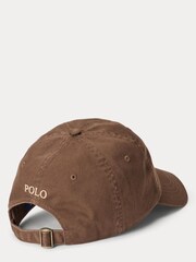 Rjav cooper - Bombažna kapa s Ralph Lauren chino logotipom Polo Ralph Lauren - Slika 2 iz 2