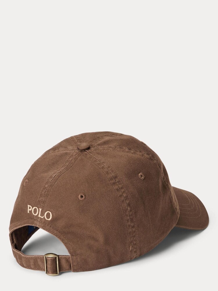 Rjav cooper - Bombažna kapa s Ralph Lauren chino logotipom Polo Ralph Lauren - Slika 2 iz 2
