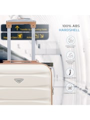 Flight Knight 55x35x20cm 4 Wheel ABS Hard Case Cabin Carry On Hand Luggage - Image 4 of 7