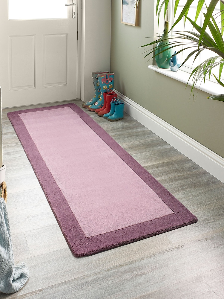 Origin Rug Collection. Mauve Runner - Image 1 of 4