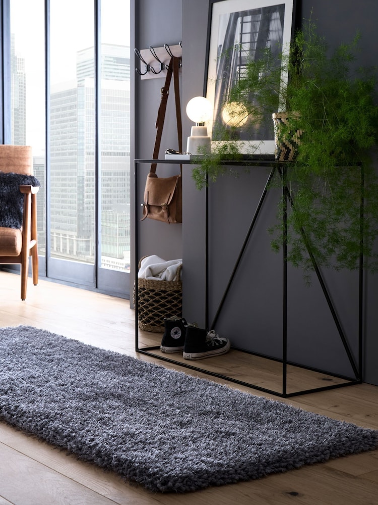 Origin Rug Collection. New Grey Chicago Runner - Image 1 of 4