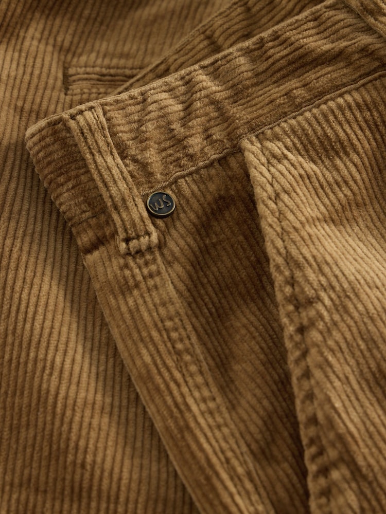 Smeđa - White Stuff Kimber Pantalone od kordura - Slika 6 od 6
