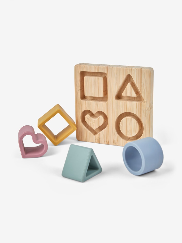 JoJo Maman Bébé Silicone Shape Puzzle - Image 1 of 4