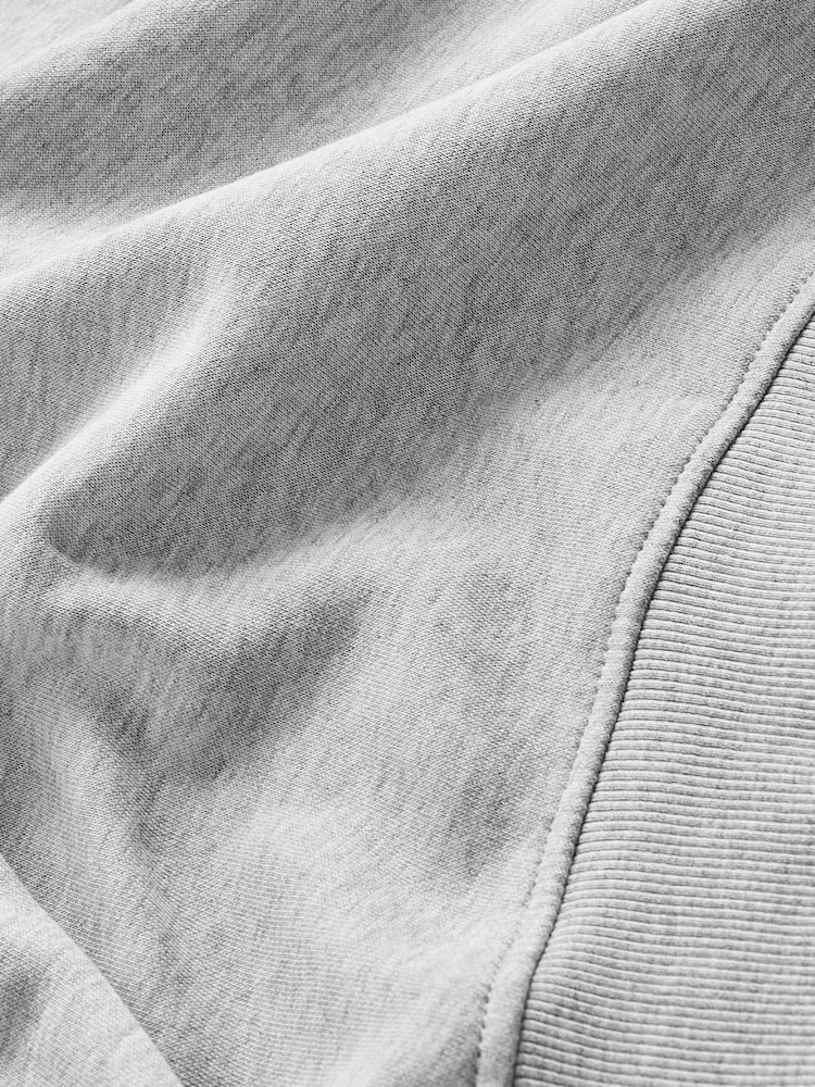 Grijs - Bouclé sweatshirt met lange mouwen en grafische slogan - Image 7 of 7