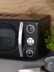 Black Digital 800W 20L Microwave - Image 3 of 5