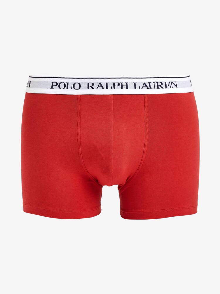 Polo Ralph Lauren Stretch Cotton Logo Trunks 3 Pack - Image 4 of 4