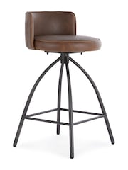 Design Décor Brown Ethan Bar Stool - Image 4 of 6