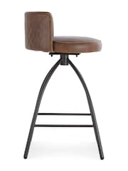 Design Décor Brown Ethan Bar Stool - Image 5 of 6