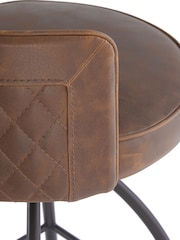 Design Décor Brown Ethan Bar Stool - Image 6 of 6