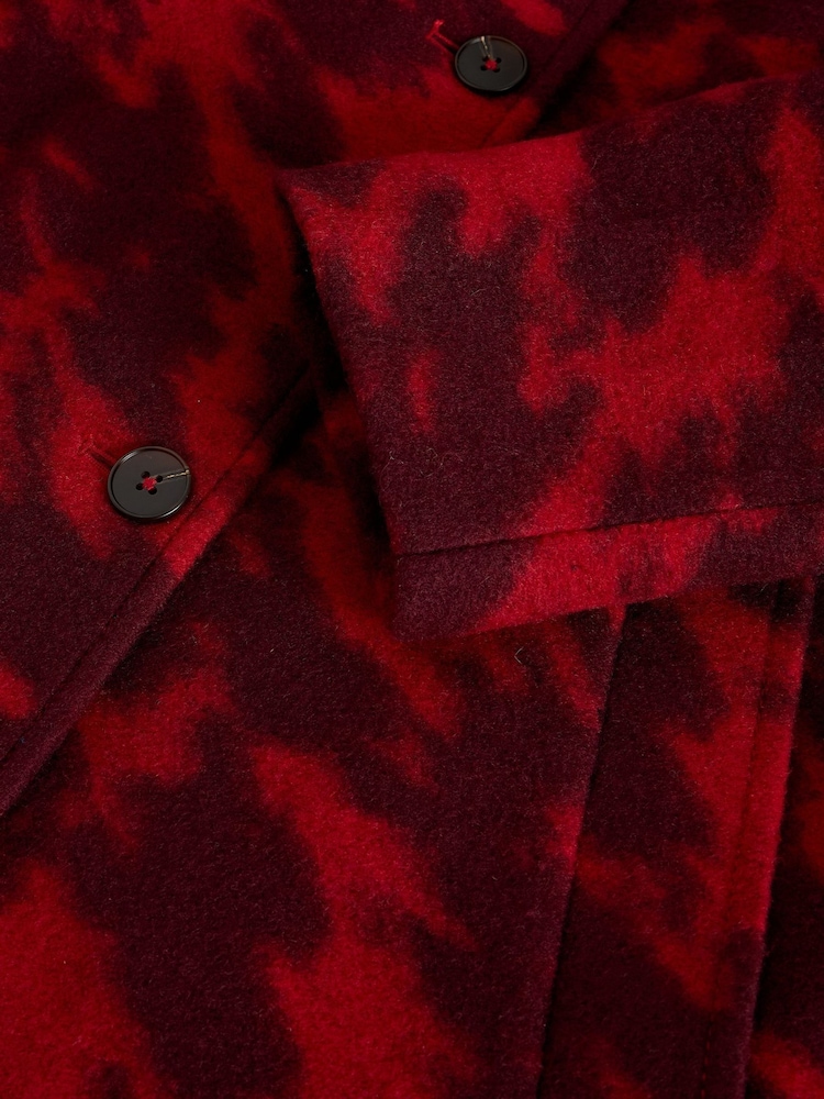 White Stuff Red Kelsey Wool Blend Coat - Image 8 of 8 White Stuff Red Kelsey Wool Blend Coat - Image 8 of 8