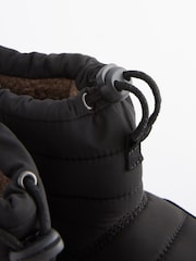 Black Thermal Thinsulate™ Lined Quilted Water Resistant Boots - Image 6 of 6