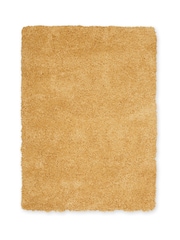 Ochre Yellow Premium Cosy Shaggy Rug - Image 6 of 6
