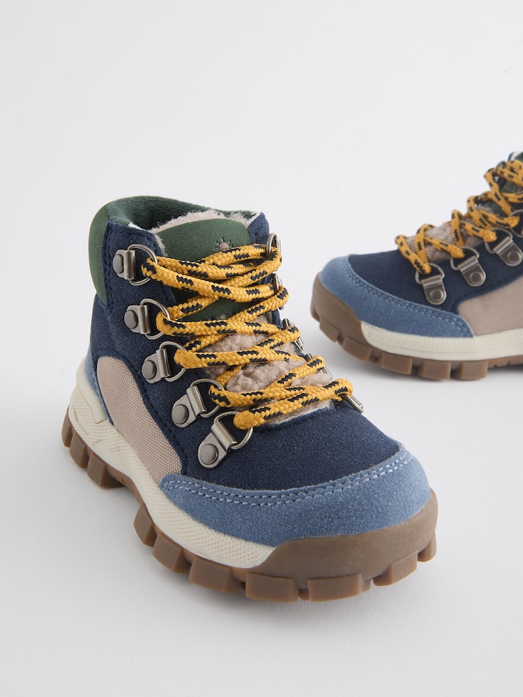 Blue Thermal Thinsulate™ Lined Hiker Boots - Image 5 of 9