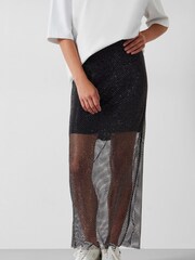 Hush Una Glitzernder Maxirock - Bild 1 von 5