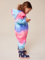 Blue Waterproof Printed Puddlesuit (3mths-7yrs) - Image 2 of 5