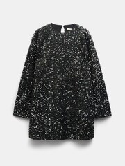 Hush Silver Mischa Sequin Mini Dress - Image 5 of 5