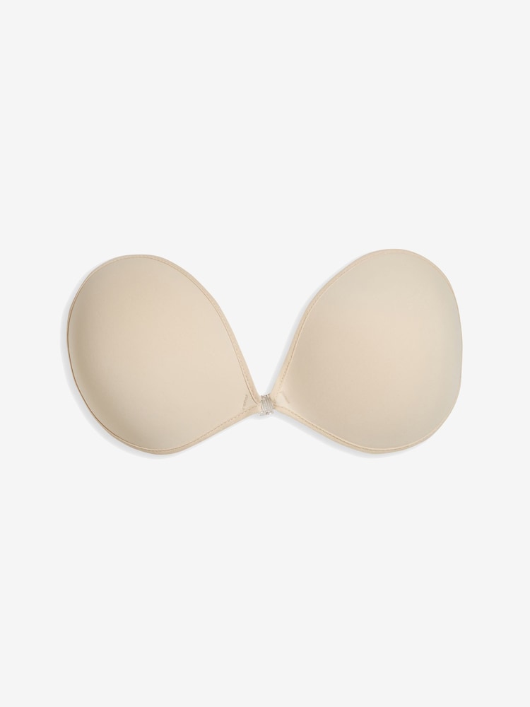 Pastel Rose Nude Stick On Clip Bra - Image 1 of 2